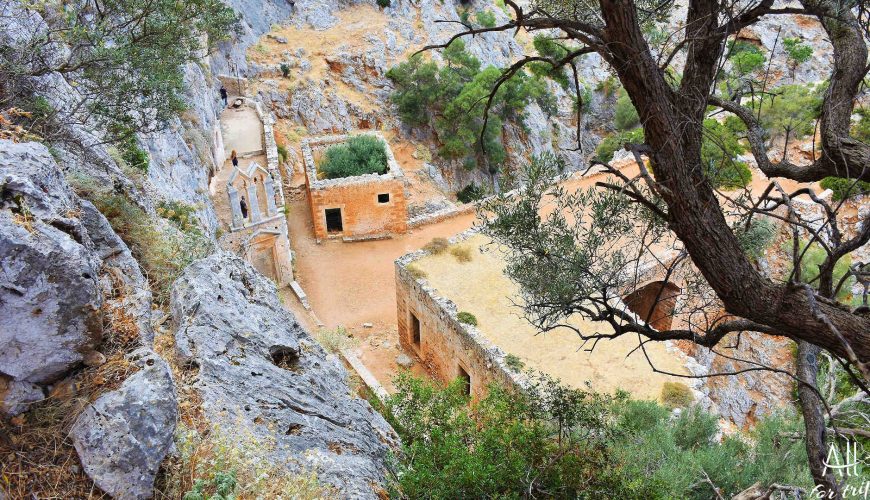 The Katholiko Monastery and the Cave of St. John the Hermit