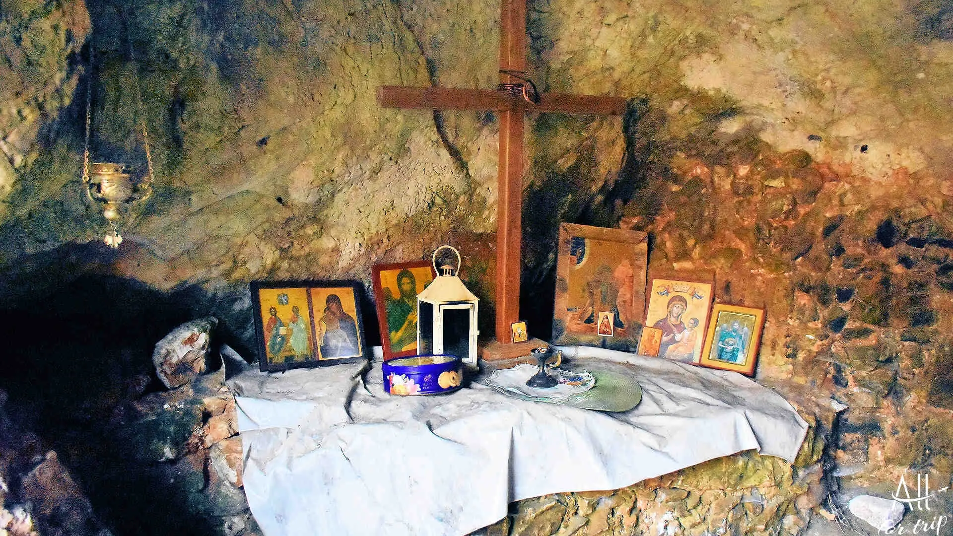 The Katholiko Monastery and the Cave of St. John the Hermit - photo 12